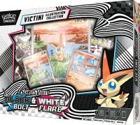 Pokemon White Flare & Black Bolt Victini Illustration...