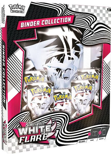 Pokemon White Flare Binder Collection
