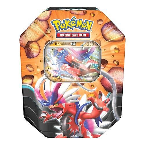 Pokemon Slashing Legends Tin Box: Koraidon ex