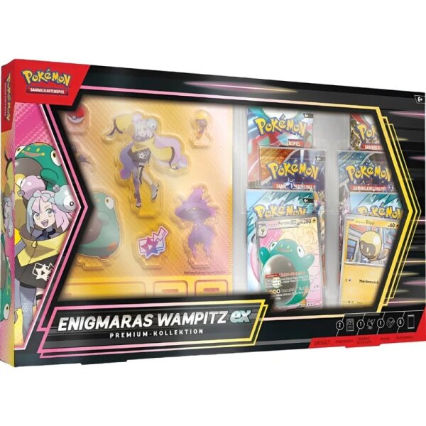 Pokemon Enigmaras Wampitz ex Premium Kollektion