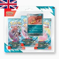 Pokemon Journey Together 3-Booster Blister Pack: Scrafty