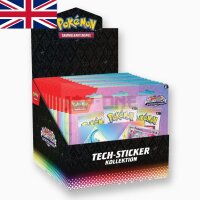 Pokemon Prismatic Evolutions Tech-Sticker Display